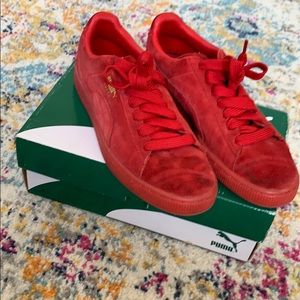 Suede classic Red puma